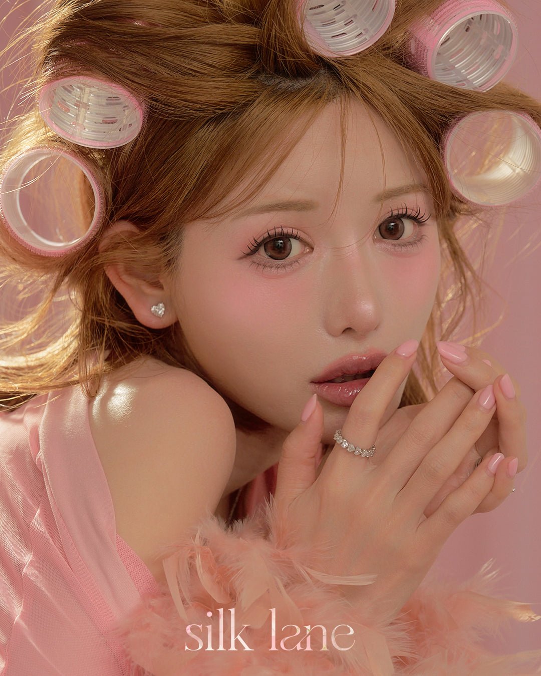 ３ctハートシェイプリング / ハーフエタニティ